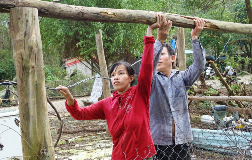 Hơn 67 tỷ đồng hỗ trợ 6 địa phương khắc phục thiệt hại về nhà ở do thiên tai