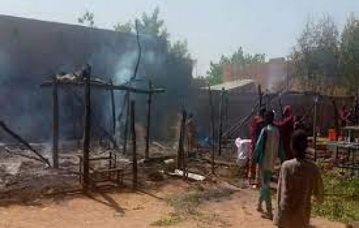 Ít nhất 25 học sinh thiệt mạng trong vụ cháy trường học ở Niger