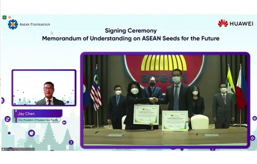 Quỹ ASEAN chung tay cùng Huawei rút ngắn khoảng cách năng lực kỹ thuật số