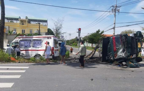 Sức khỏe 4 nạn nhân trong vụ tai nạn xe cấp cứu và xe ben ở TPHCM giờ ra sao?