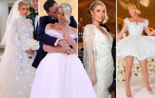 Những chiếc váy cưới tuyệt đẹp của Paris Hilton