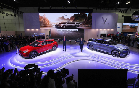 VinFast ra mắt thương hiệu xe điện tại Los Angeles Auto Show 2021