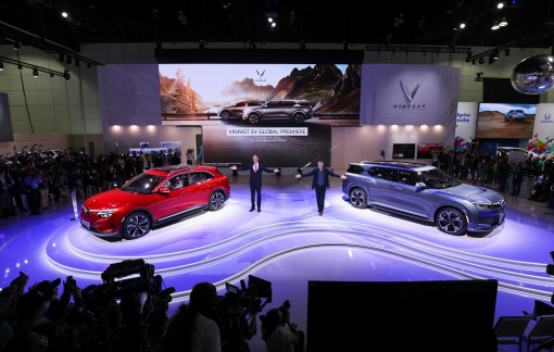 Toàn cảnh sự kiện ra mắt xe điện VF e35, VF e36 tại Mỹ