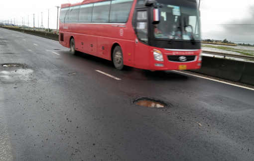 Tổng cục Đường bộ kiểm tra tuyến quốc lộ 1 qua tỉnh Phú Yên hư hỏng nặng xảy ra tai nạn chết người