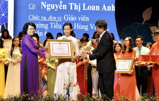 TPHCM: 50 giáo viên đạt giải Võ Trường Toản năm 2021