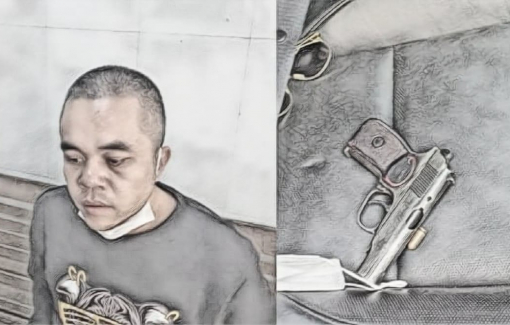 Khởi tố kẻ xông vào quán cà phê nổ súng bắn gục khách hàng