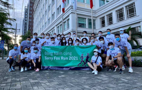 Manulife Việt Nam tiếp tục đồng hành cùng sự kiện chạy ảo Terry Fox Run 2021