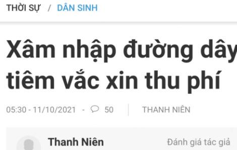 Công an TPHCM thông tin về đường dây tiêm vắc xin ở phường Thảo Điền, TP. Thủ Đức