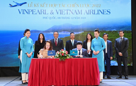Vietnam Airlines và Vinpearl ký kết hợp tác phát triển sản phẩm hàng không - du lịch an toàn