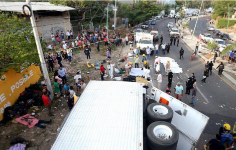 Ít nhất 53 người di cư thiệt mạng trong vụ tai nạn ở Mexico