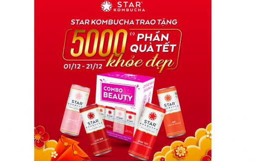 Trao tặng 5.000 phần quà Star Kombucha - hoạt động ý nghĩa cho cái tết khỏe đẹp