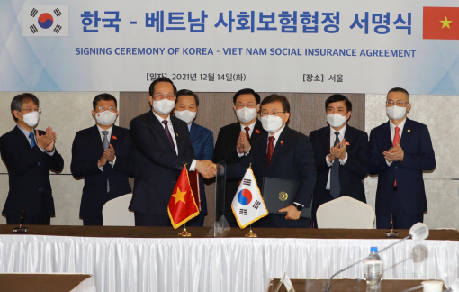 Lao động đóng BHXH ở Hàn Quốc, lãnh lương hưu tại Việt Nam