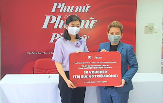 Báo Phụ Nữ cùng Vua Cua JSC đưa chương trình “Phụ nữ cùng Phụ nữ giúp Phụ nữ” đến với chị em