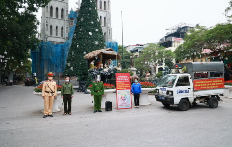 Hà Nội: Hạn chế đi lại các tuyến đường xung quanh Nhà thờ Lớn đêm Noel để phòng dịch