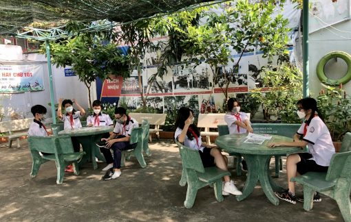 Lá chắn phòng dịch cho học sinh từ “trường học xanh”