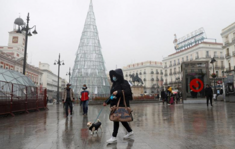 Số ca mắc COVID-19 tăng vọt sau Giáng sinh tại Tây Ban Nha