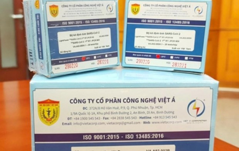 Bộ Công an làm việc với CDC Bình Phước về việc nhận quà của Công ty Việt Á