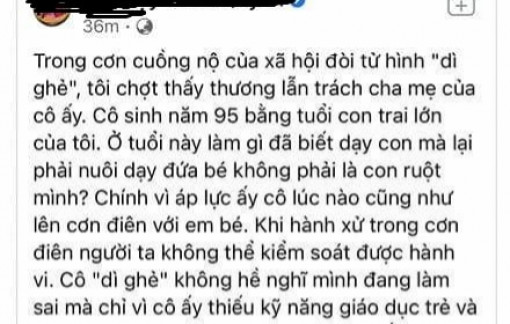 Biện minh cho “dì ghẻ” bạo hành bé gái 8 tuổi, một “chuyên gia giáo dục toàn cầu” bị chỉ trích dữ dội