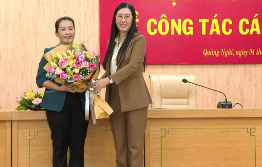 Quảng Ngãi có nữ Phó bí thư Tỉnh ủy