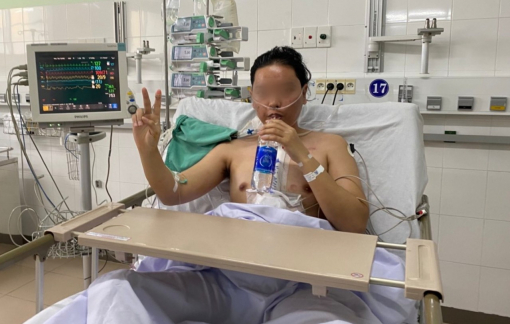 Xuyên đêm đi ô tô ra Hà Nội nhận quả tim đem về Huế