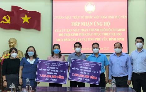 TPHCM hỗ trợ đồng bào các tỉnh miền Trung khắc phục hậu quả thiên tai