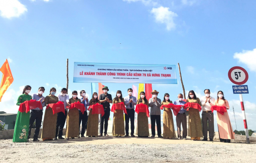 Khánh thành 17 công trình cầu giao thông nông thôn tại Long An