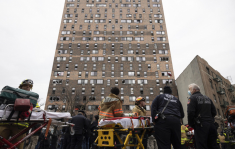 Cháy chung cư ở Mỹ: 19 người thiệt mạng, có 9 trẻ em