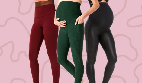 Quần legging cho bà bầu du hành dịp Tết