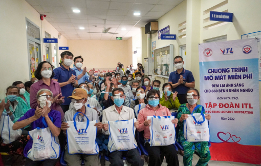 Mang lại ánh sáng cho 660 bệnh nhân nghèo