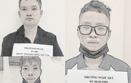 Bắt nhóm giả danh công an, dùng roi điện tấn công tài xế Grab để cướp