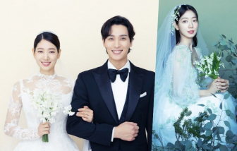 Park Shin Hye thuần khiết trong 3 mẫu váy cưới
