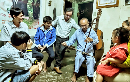 Học sinh “bén duyên” điệu bài chòi