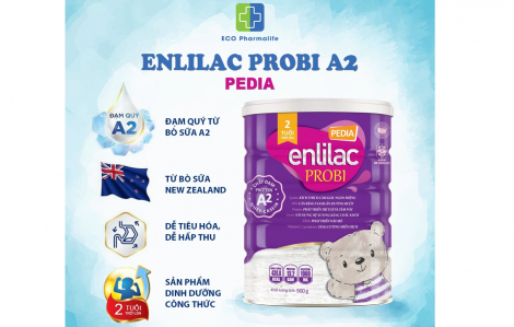 Sữa Enlilac Probi Protein A2 Pedia tốt cho hệ tiêu hóa của trẻ chuyên gia khuyên dùng