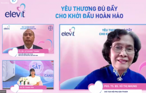Elevit - Yêu thương đủ đầy cho khởi đầu hoàn hảo