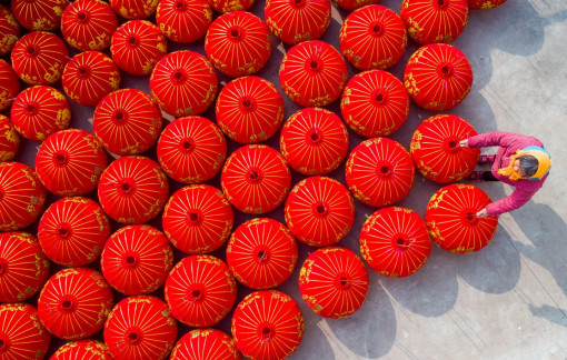 Những sắc màu rực rỡ chào đón Tết Nguyên đán Nhâm Dần 2022