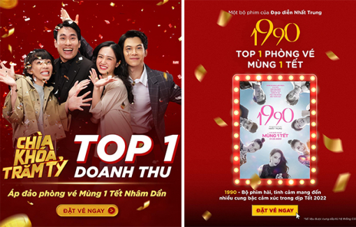 “1990”, “Chìa khoá trăm tỷ” giành nhau vị trí đứng đầu phòng vé