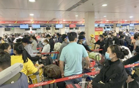 Mùng 3 tết, sân bay Tân Sơn Nhất dự kiến đón trên 80.000 lượt khách