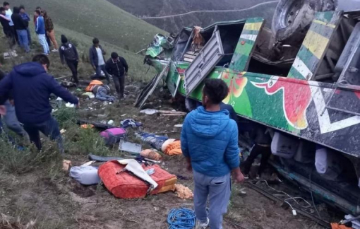 Ít nhất 53 người thương vong sau vụ tai nạn xe buýt ở Peru