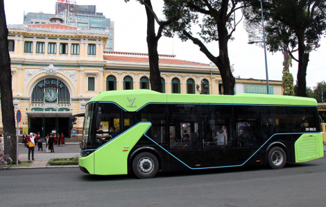 5 tuyến xe buýt điện ở TPHCM xin thí điểm được chấp thuận