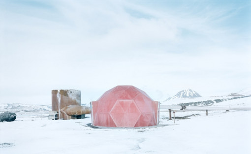 Vẻ đẹp siêu thực của các tòa nhà ở cực bắc của trái đất