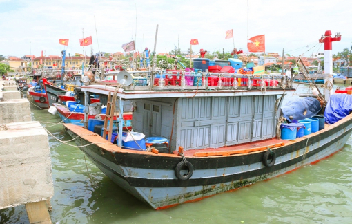 Xăng tăng giá, tàu cá nằm bờ, doanh nghiệp chới với
