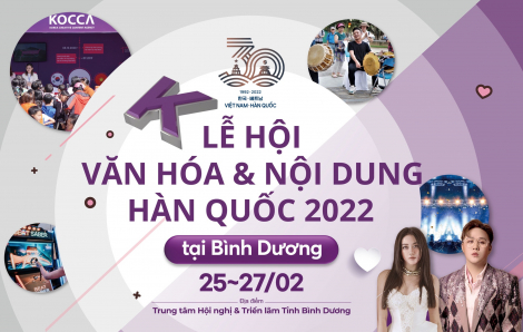 Nhiều ca sĩ nổi tiếng của Hàn Quốc và Việt Nam "gặp nhau" tại Bình Dương