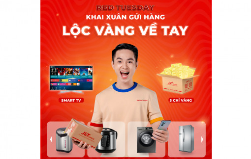 Khai xuân 2022, J&T Express “tung” nhiều ưu đãi