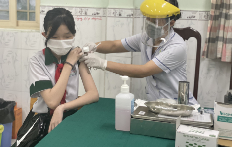 Sở GD-ĐT TPHCM hướng dẫn tổ chức tiêm vắc xin COVID-19 cho trẻ từ 5 - 11 tuổi