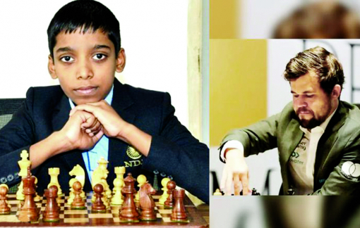 Cậu bé 16 tuổi “hạ đo ván” nhà vô địch cờ vua thế giới