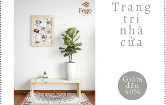 Trang trí nhà cửa đón ngày Quốc tế phụ nữ 8/3 với loạt ưu đãi giảm nửa giá từ Shopee