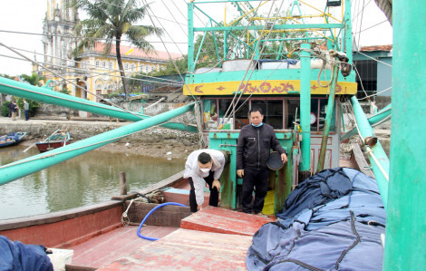 Nghệ An: Nghề đánh cá thua lỗ, ngư dân bám tàu cũng chẳng ai mua