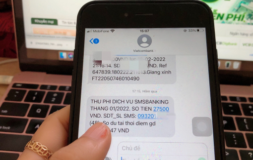 Phí SMS Banking các ngân hàng sẽ cố định 11.000 đồng/tháng