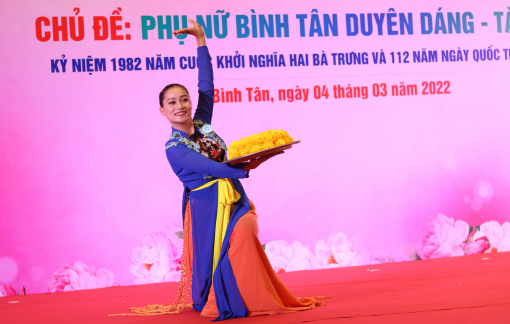 Phụ nữ Bình Tân duyên dáng, tài năng