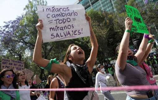 Phụ nữ Mexico phản đối tình trạng sát hại phụ nữ đang gia tăng